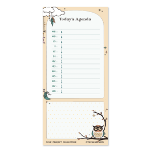 Today's Agenda | Boho Notepad
