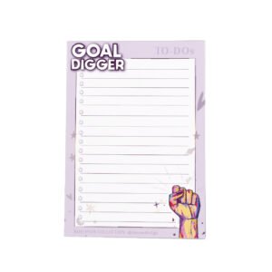 Goal Digger | A6 Checklist Notepad