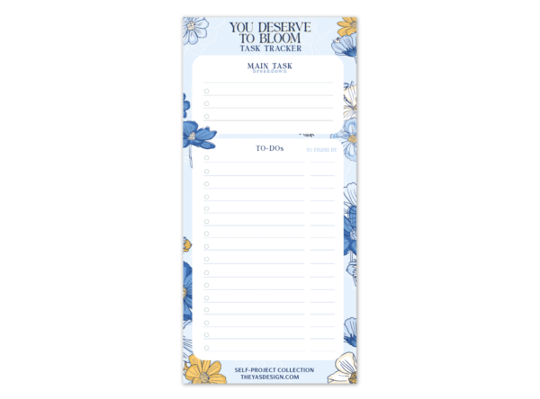 Bloom | Task Tracker Notepad