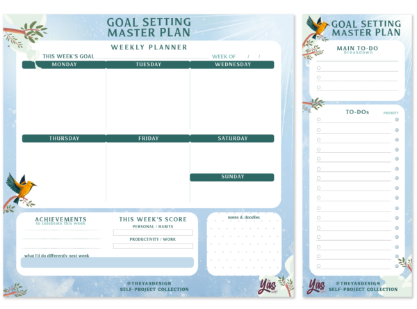 Master Plan | A4 Notepad